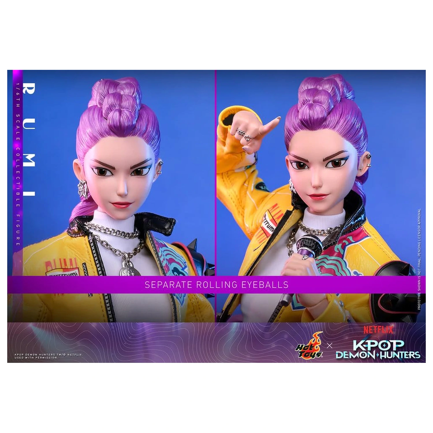 KPop Demon Hunters akcijska figura 1/6 Rumi 28 cm fotografija izdelka