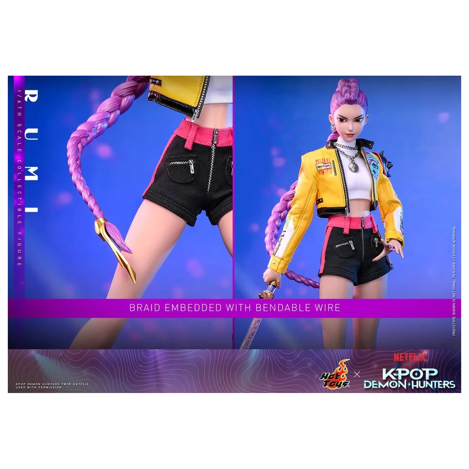 KPop Demon Hunters akcijska figura 1/6 Rumi 28 cm fotografija izdelka