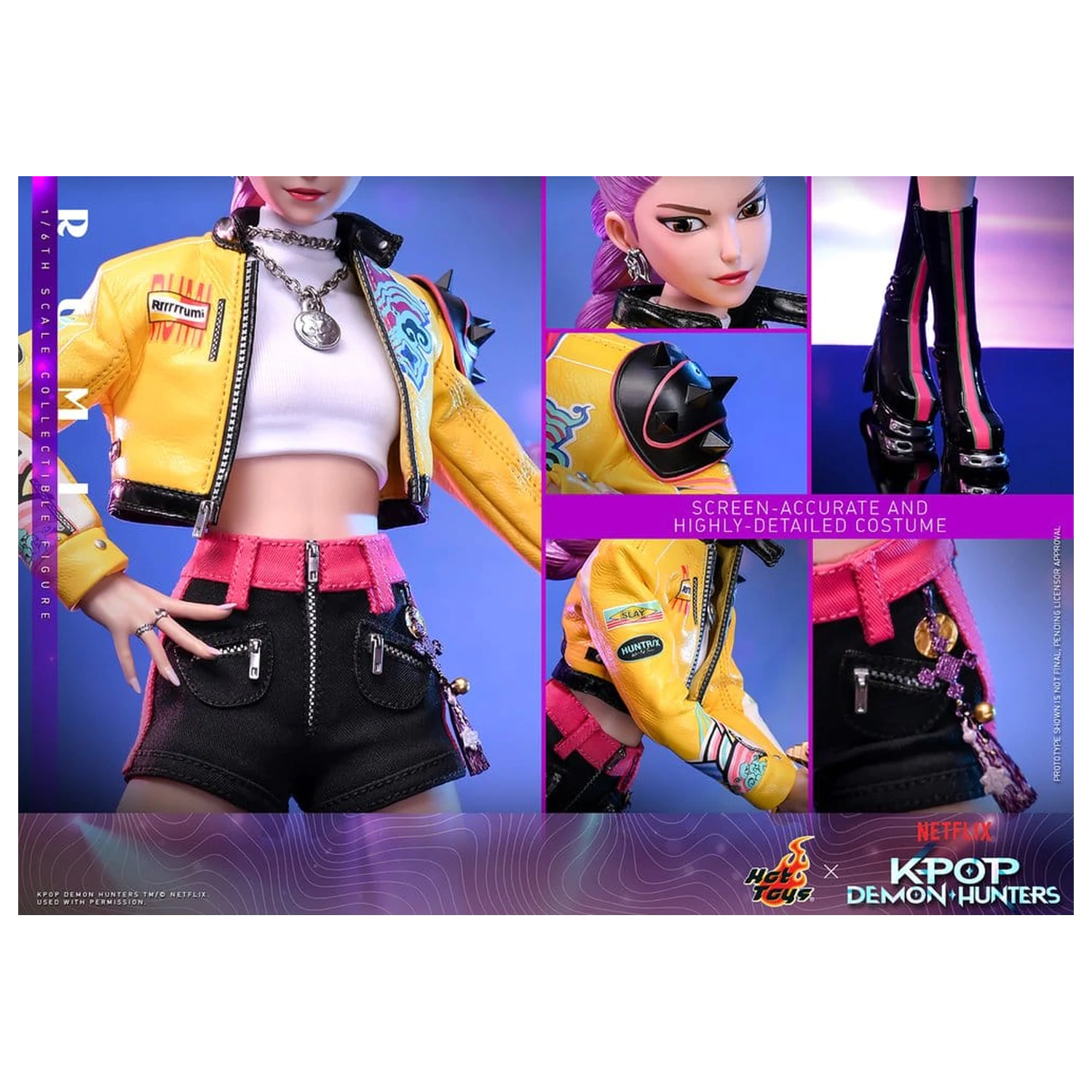 KPop Demon Hunters akcijska figura 1/6 Rumi 28 cm fotografija izdelka