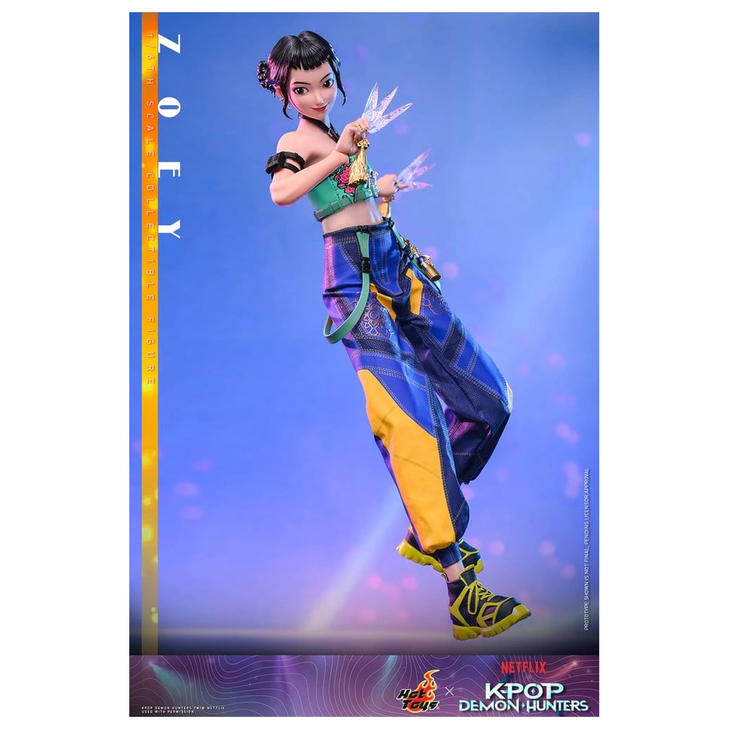 KPop Demon Hunters akcijska figura 1/6 Zoey 27 cm fotografija izdelka