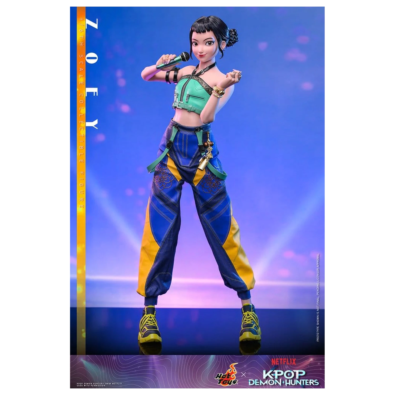 KPop Demon Hunters akcijska figura 1/6 Zoey 27 cm fotografija izdelka