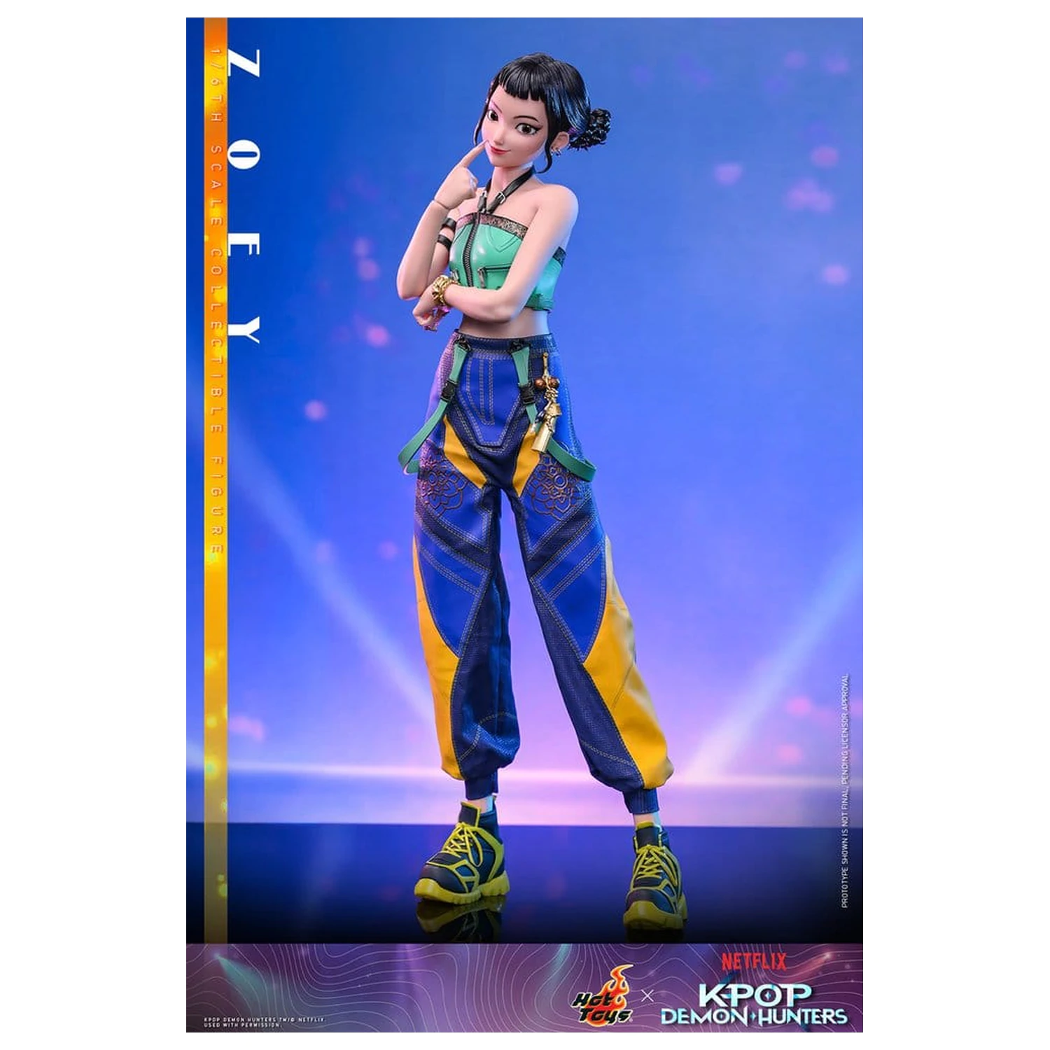 KPop Demon Hunters akcijska figura 1/6 Zoey 27 cm fotografija izdelka