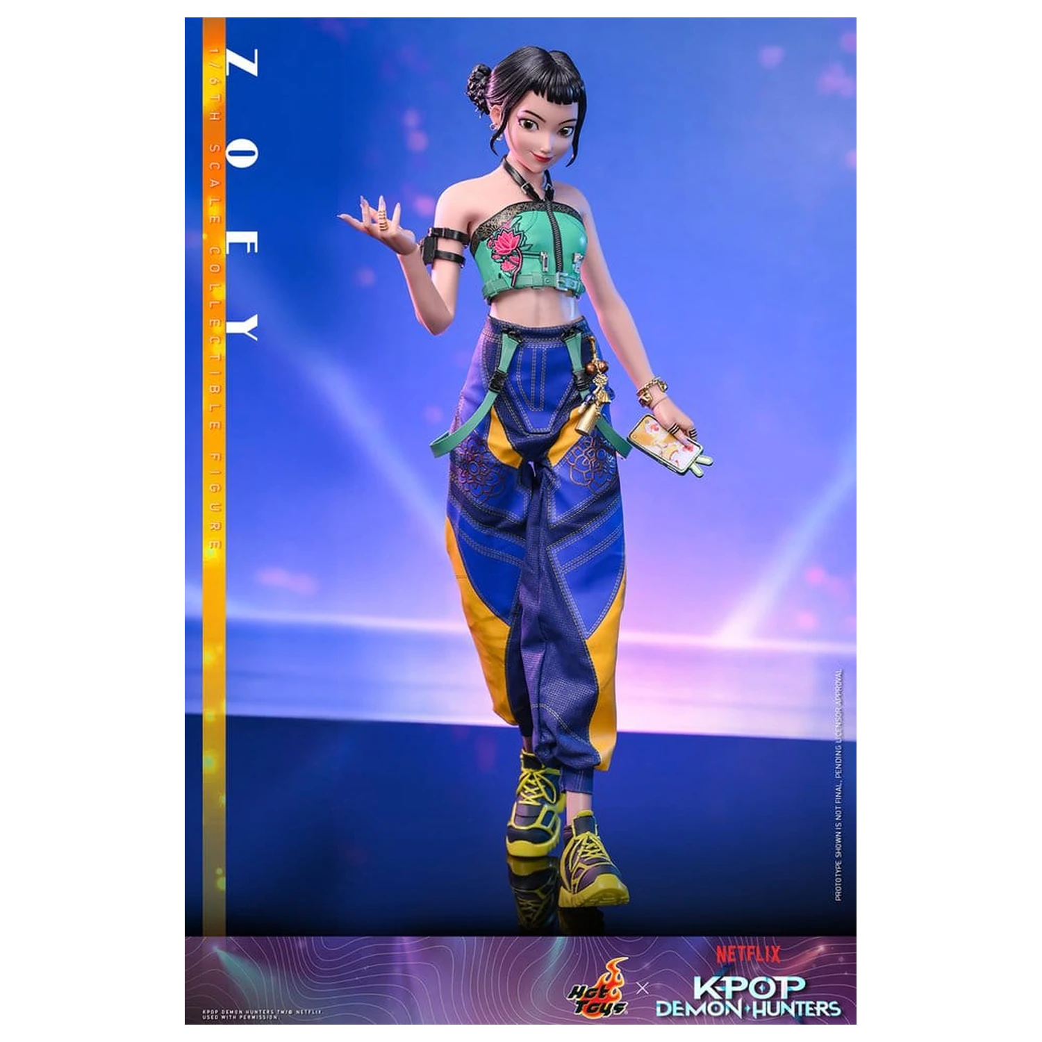 KPop Demon Hunters akcijska figura 1/6 Zoey 27 cm fotografija izdelka