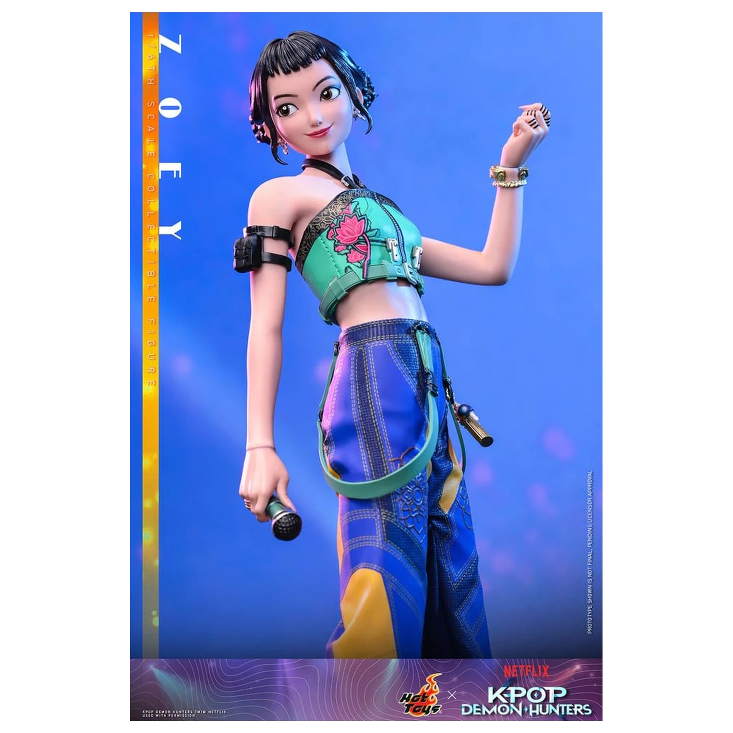 KPop Demon Hunters akcijska figura 1/6 Zoey 27 cm fotografija izdelka