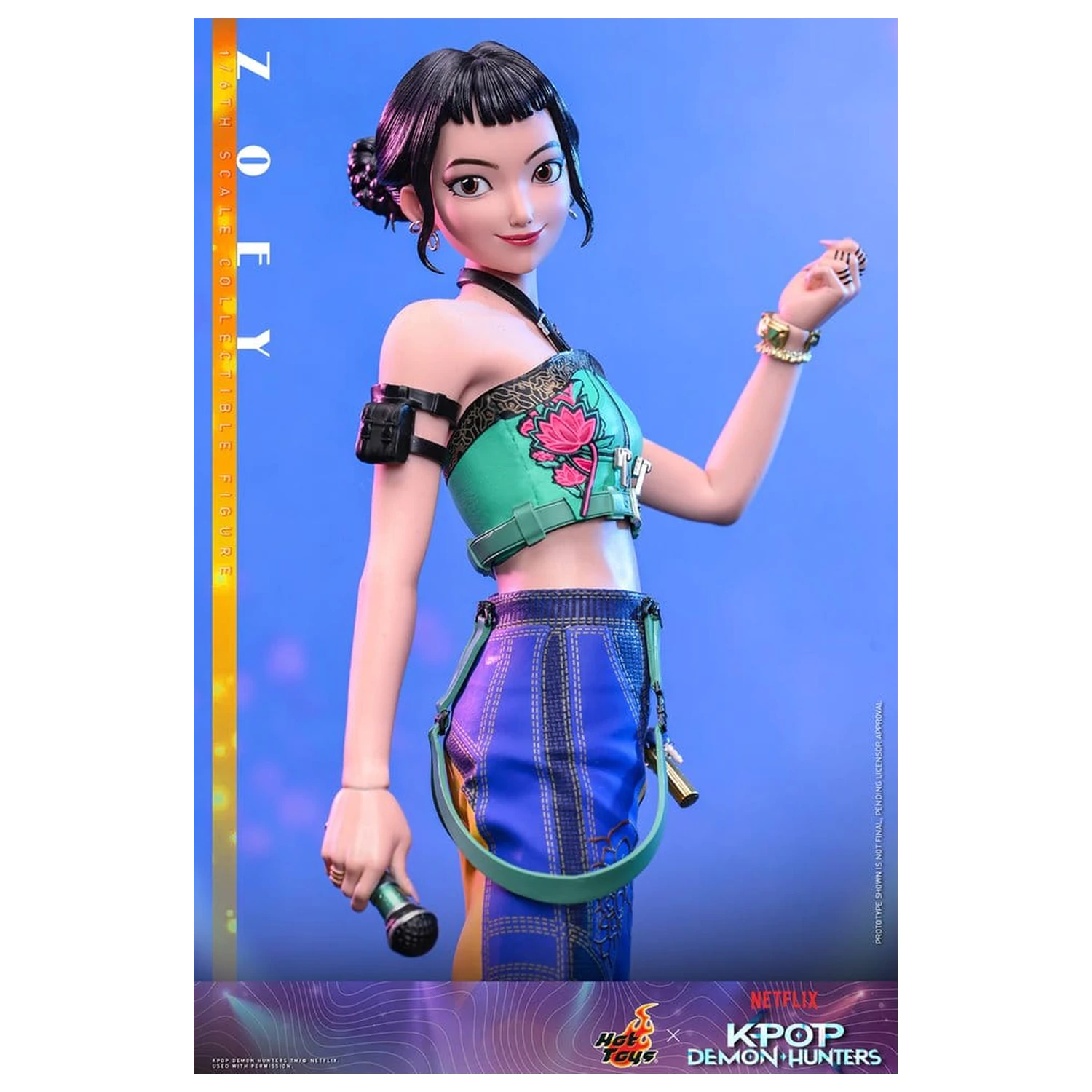 KPop Demon Hunters akcijska figura 1/6 Zoey 27 cm fotografija izdelka