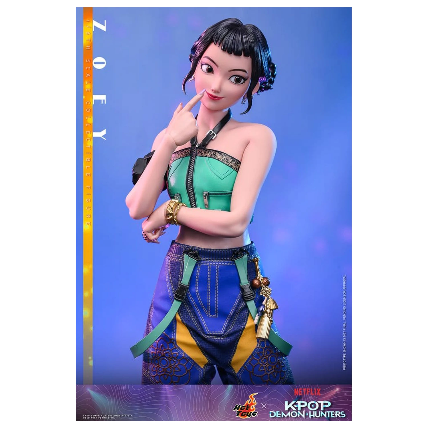 KPop Demon Hunters akcijska figura 1/6 Zoey 27 cm fotografija izdelka