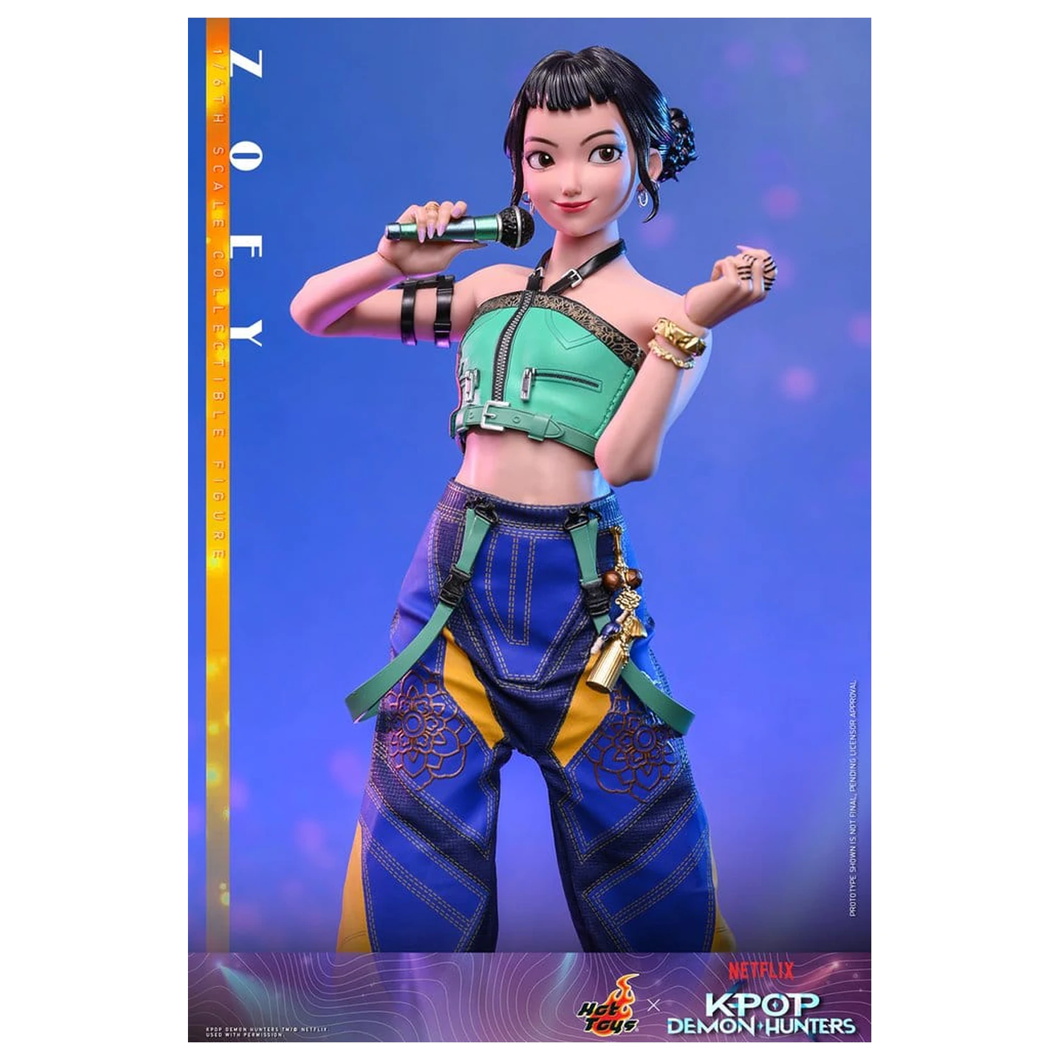 KPop Demon Hunters akcijska figura 1/6 Zoey 27 cm fotografija izdelka