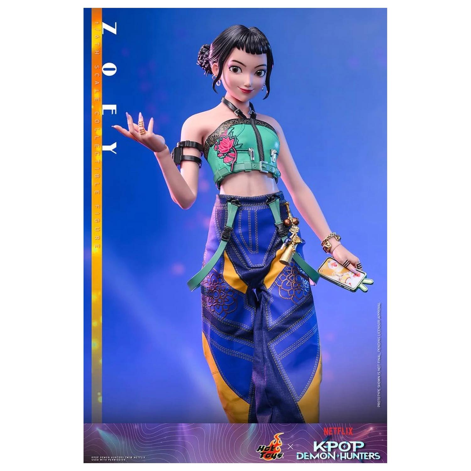 KPop Demon Hunters akcijska figura 1/6 Zoey 27 cm fotografija izdelka