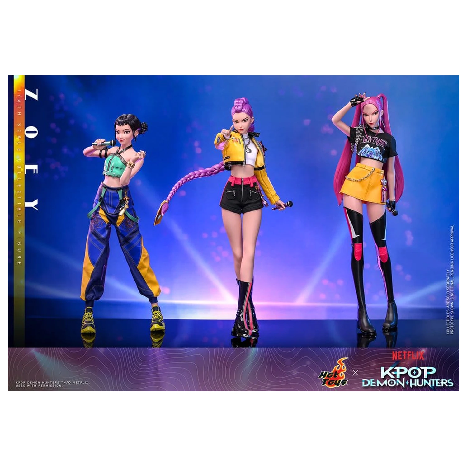 KPop Demon Hunters akcijska figura 1/6 Zoey 27 cm fotografija izdelka
