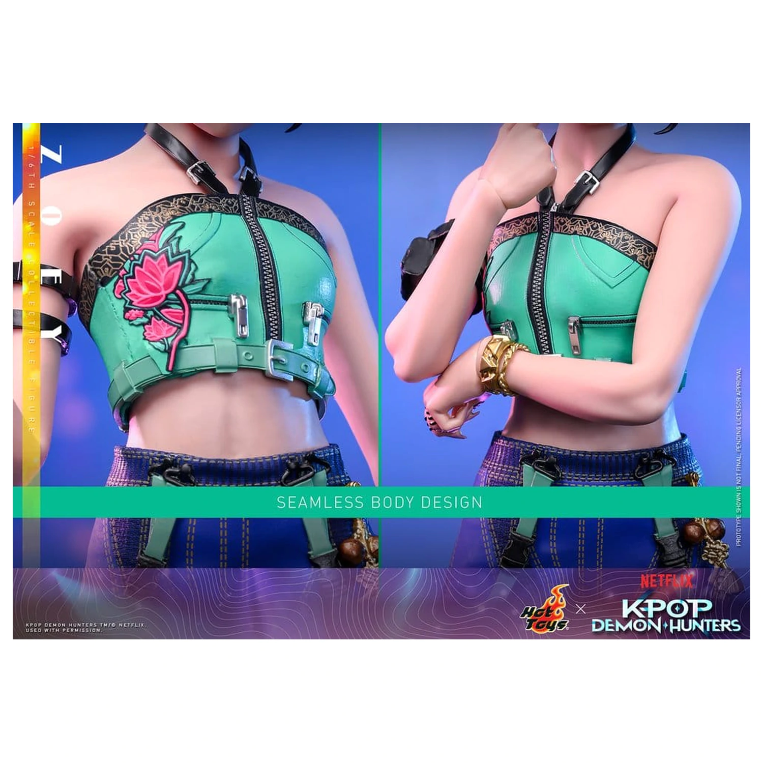 KPop Demon Hunters akcijska figura 1/6 Zoey 27 cm fotografija izdelka