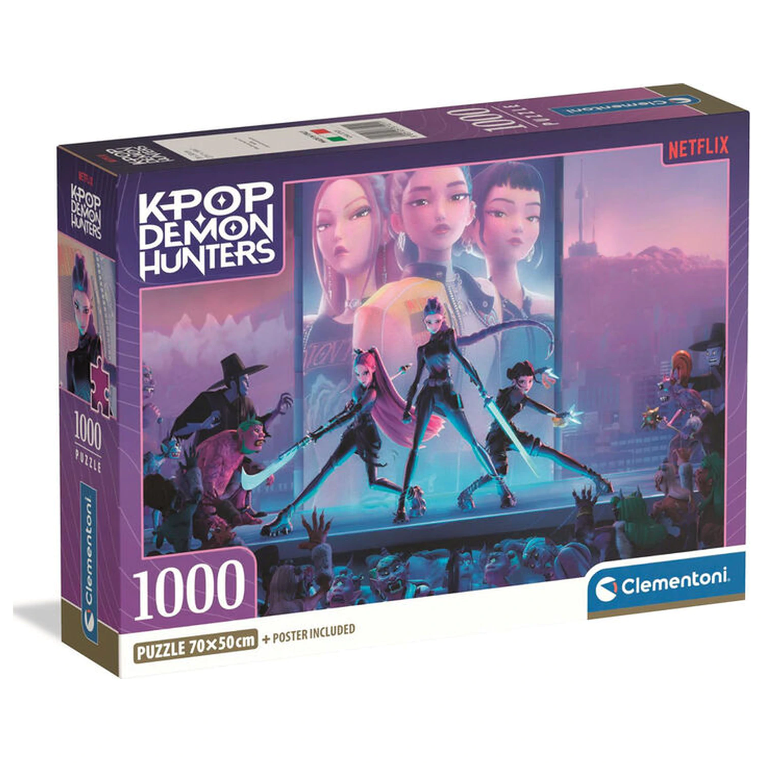Kpop Demon Hunters 1 sestavljanka 1000 kosov fotografija izdelka