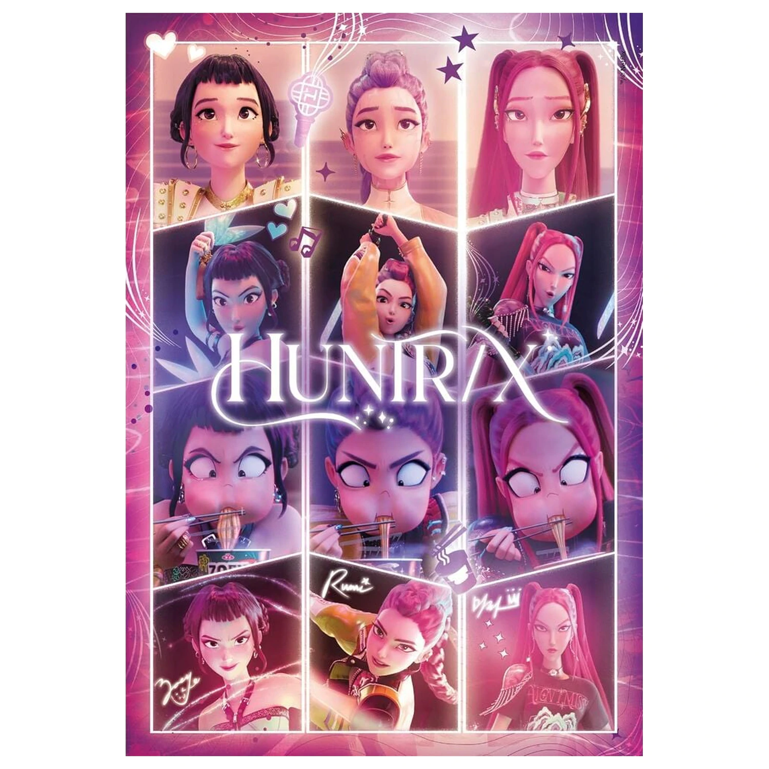 Kpop Demon Hunters 2 sestavljanka 104 kosov fotografija izdelka