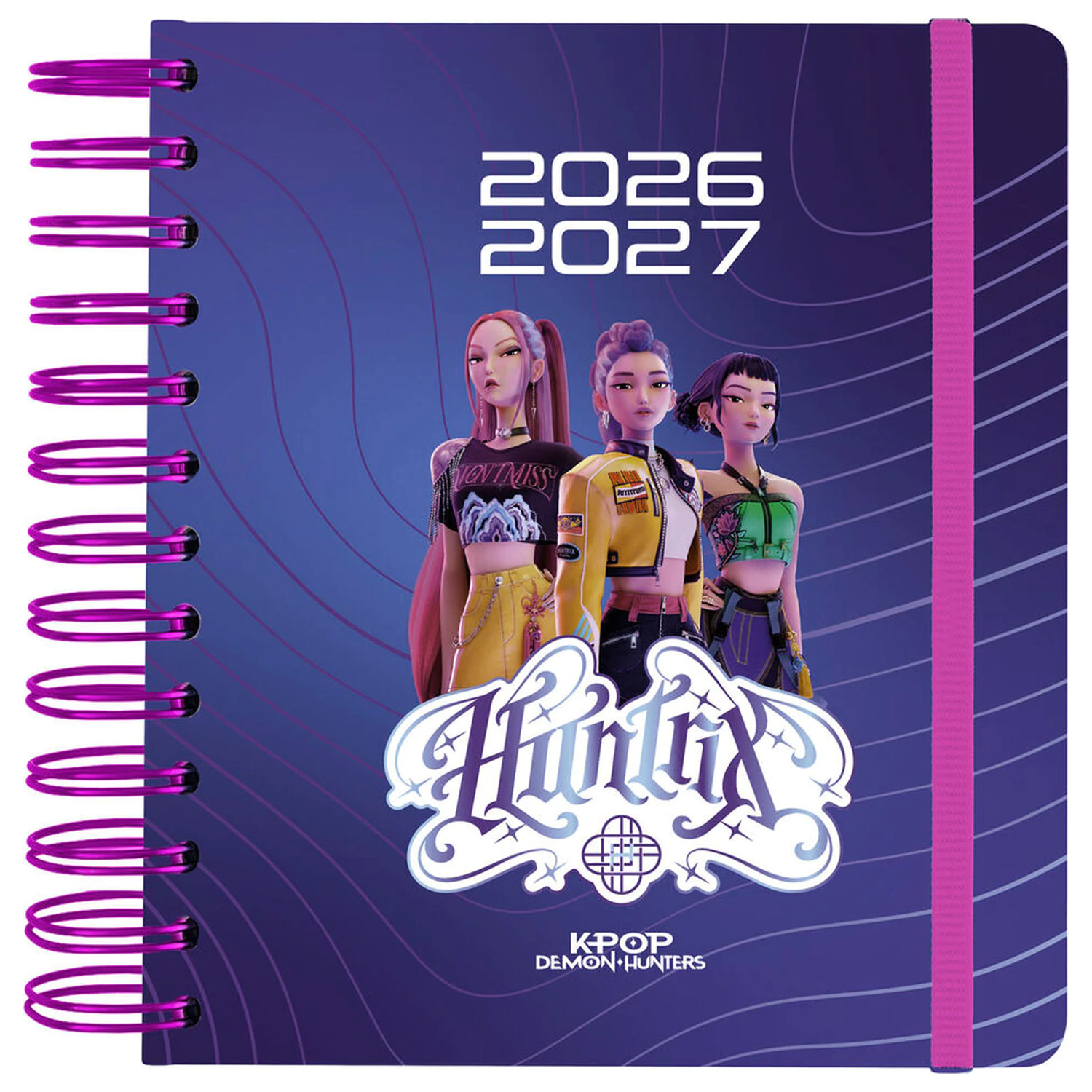 KPop Demon Hunters 2026/2027 šolski koledar fotografija izdelka