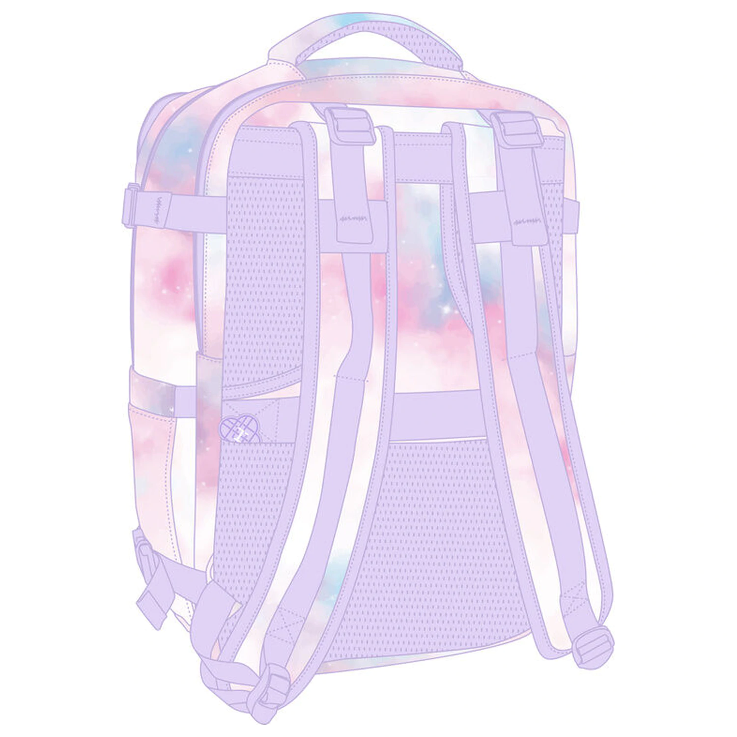 Kpop Demon Hunters Artist Cabin potovalni nahrbtnik 44 cm fotografija izdelka