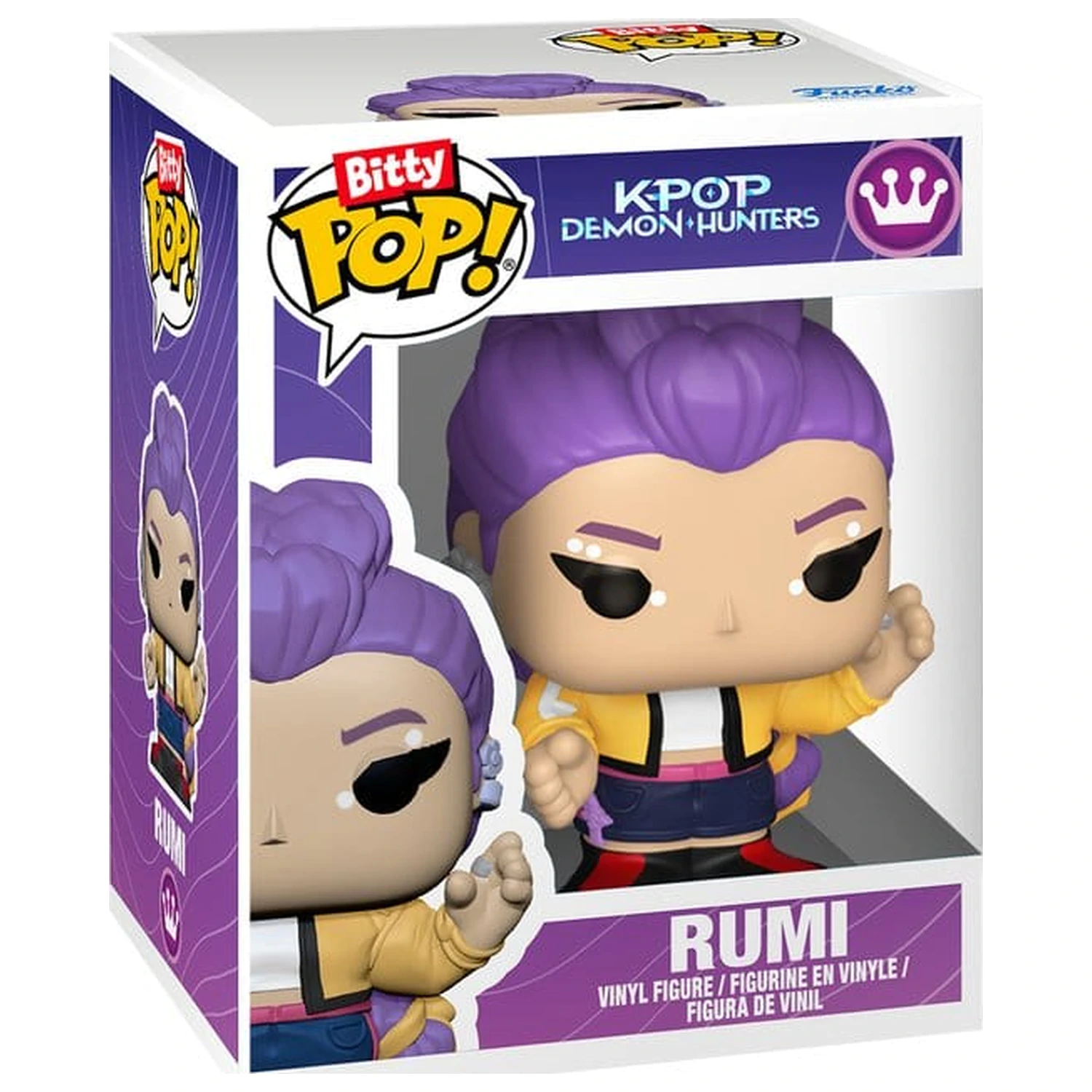KPop Demon Hunters Bitty Funko POP! Stages Vinyl figurica Rumi 2,5 cm fotografija izdelka