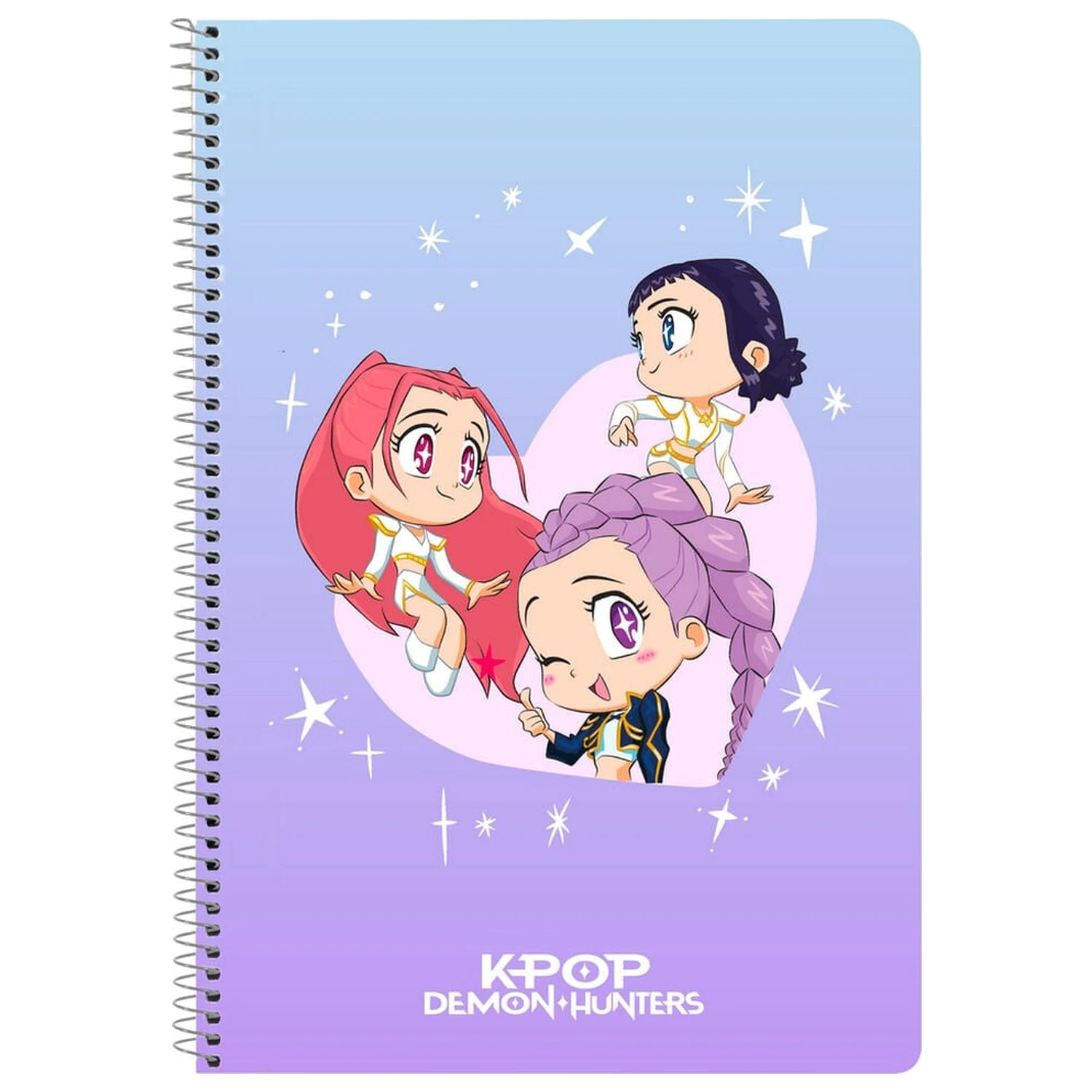 Kpop Demon Hunters Chibi A5 beležnica fotografija izdelka