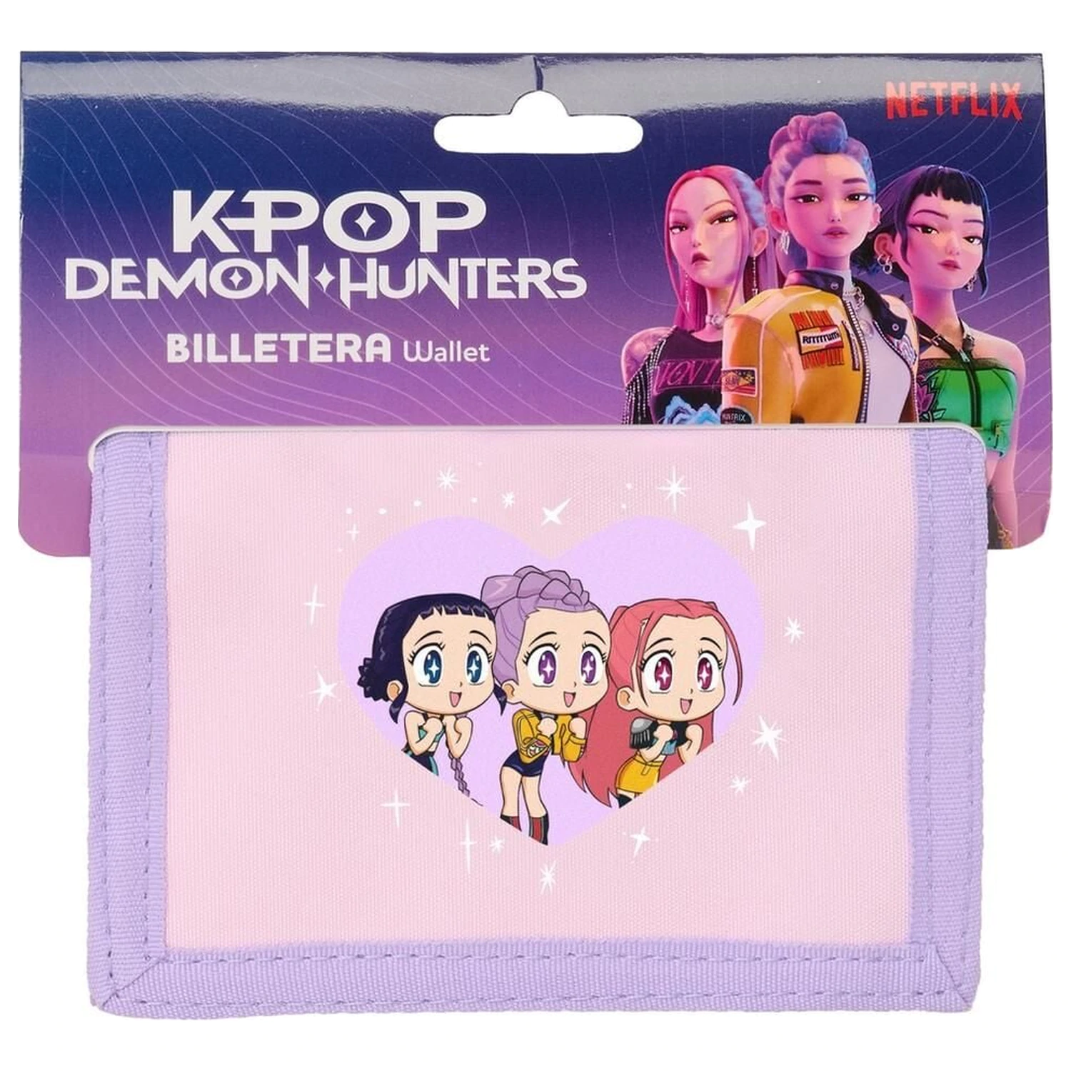 Kpop Demon Hunters Chibi denarnica fotografija izdelka