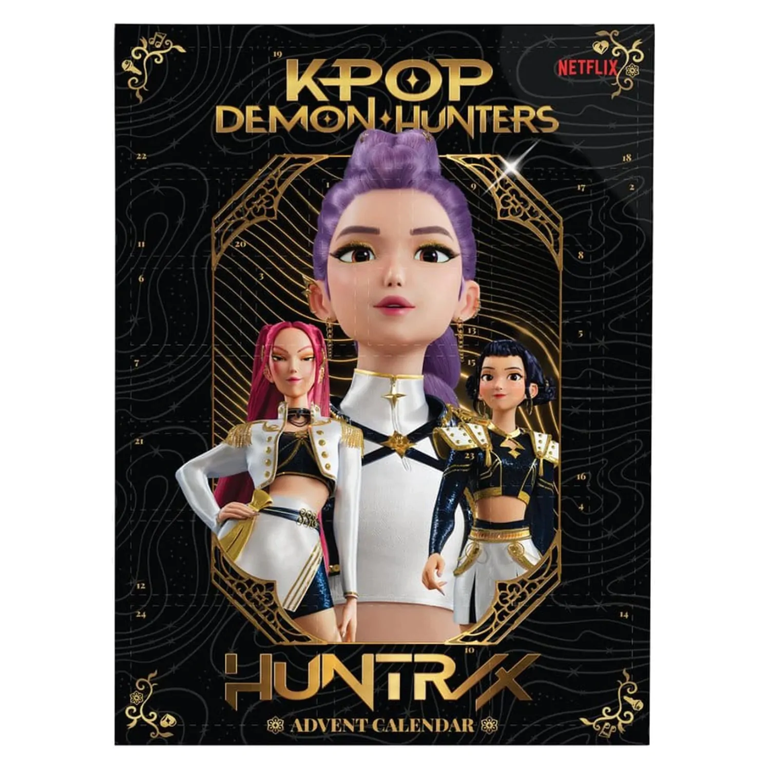 KPop Demon Hunters klasični adventni koledar 2026 fotografija izdelka