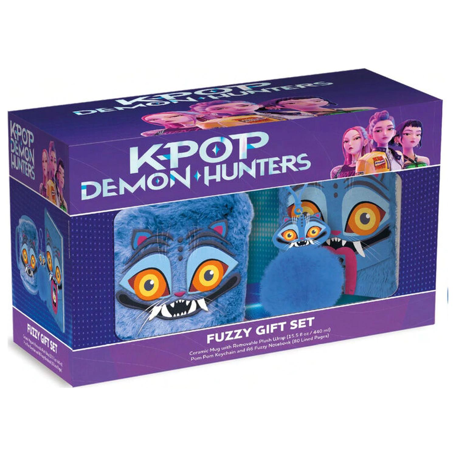 KPop Demon Hunters Derpy darilni set fotografija izdelka
