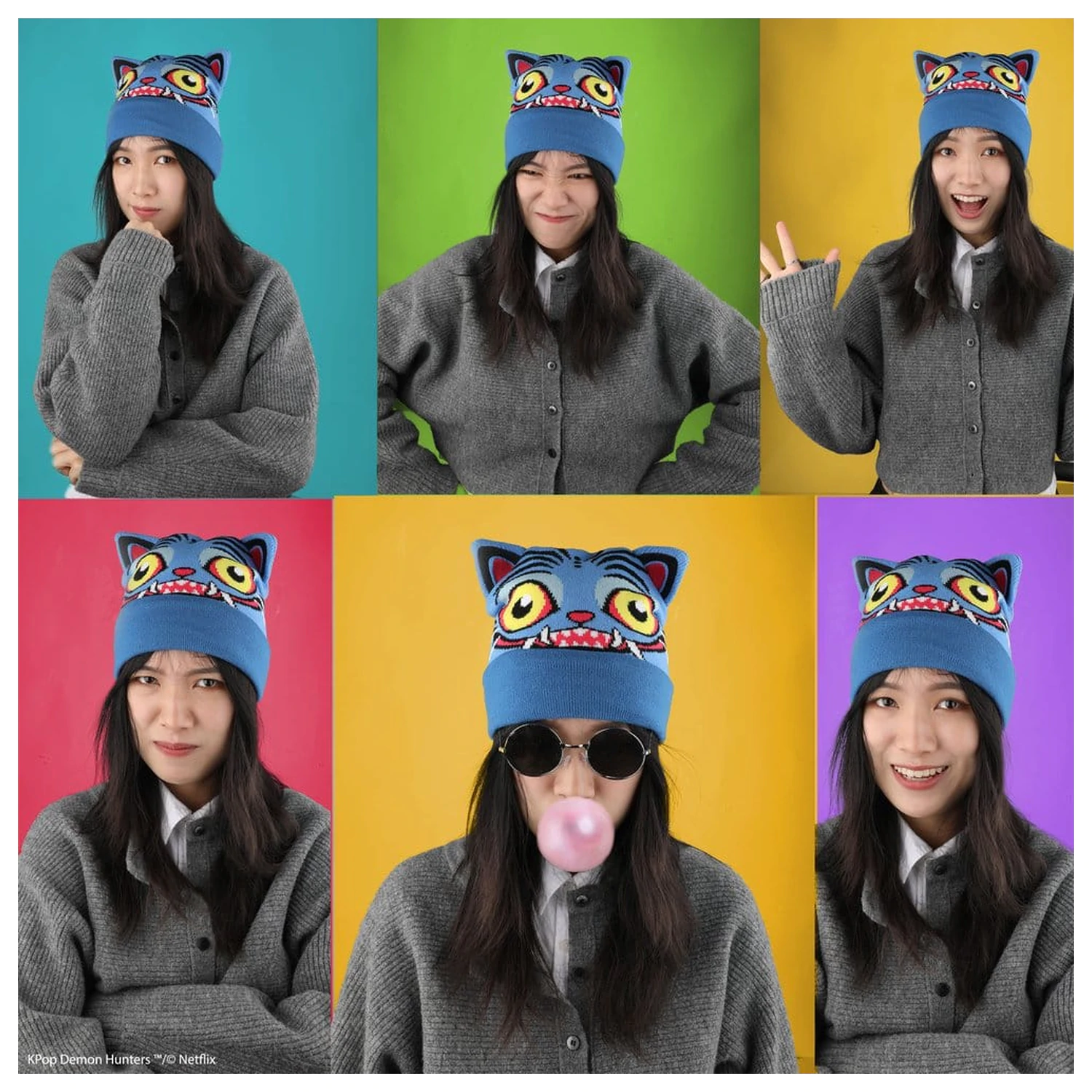 KPop Demon Hunters Kapa Derpy fotografija izdelka