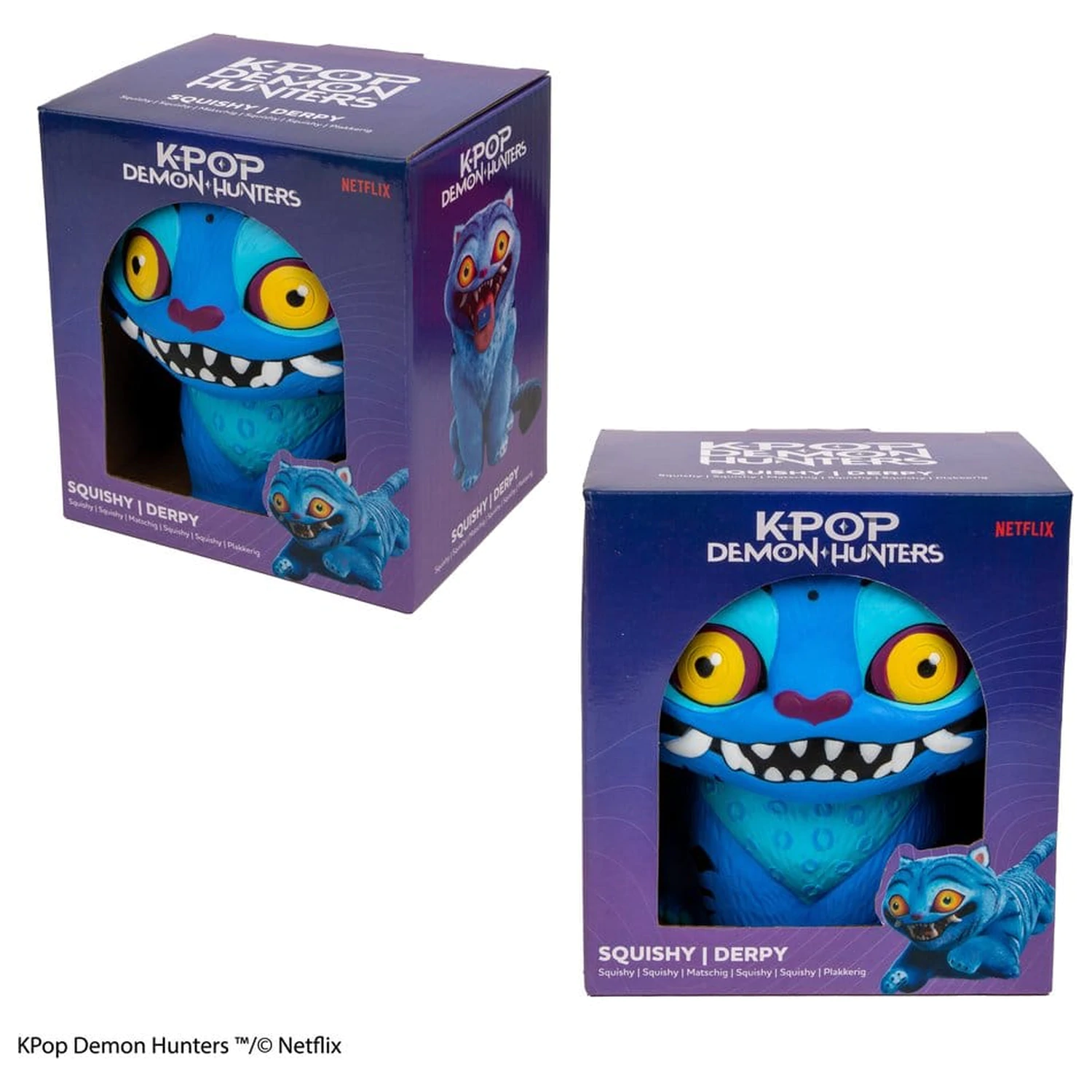 KPop Demon Hunters mehka figura proti stresu Derpy fotografija izdelka