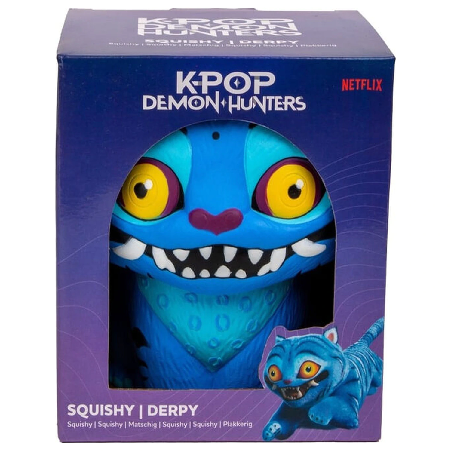 KPop Demon Hunters Derpy Squishy figura fotografija izdelka