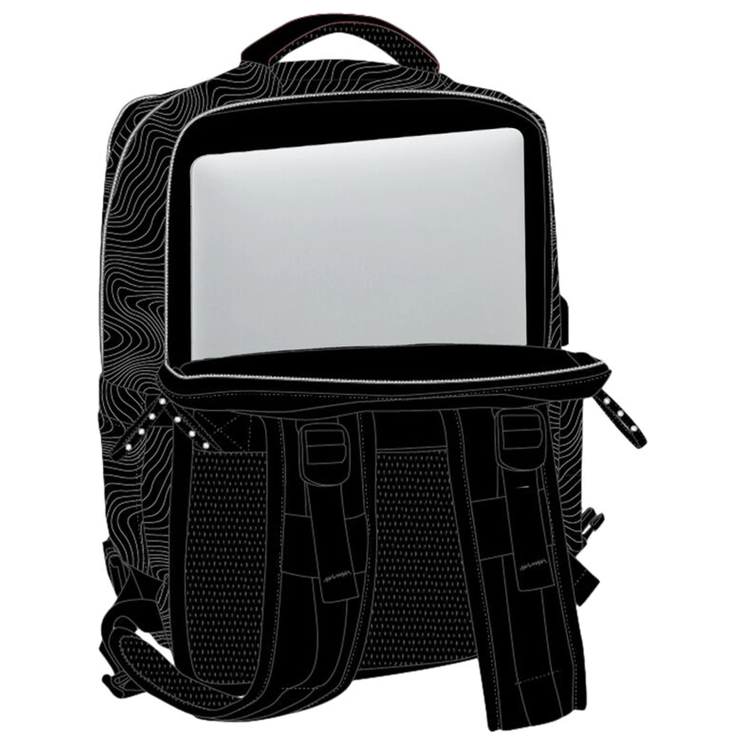 Demon Hunters Kpop Energy Cabin potovalni nahrbtnik 44cm fotografija izdelka