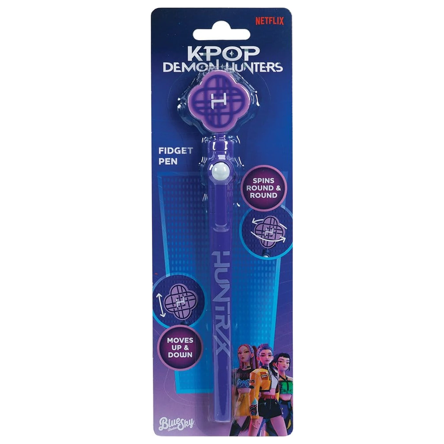 KPop Demon Hunters Kemični svinčnik proti stresu Huntr/x fotografija izdelka