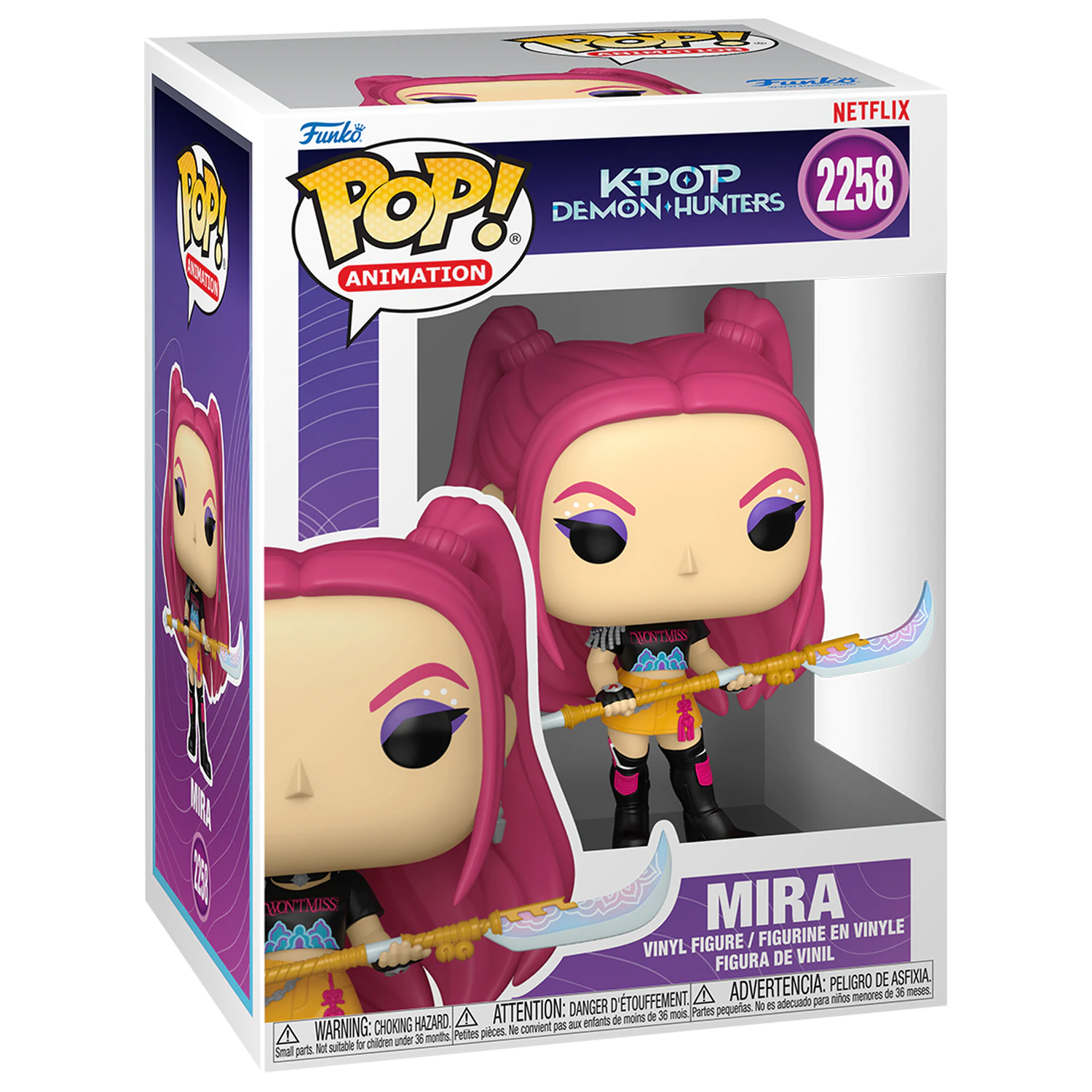 KPop Demon Hunters Funko POP! Animation vinilna figurica Mirai 9 cm fotografija izdelka