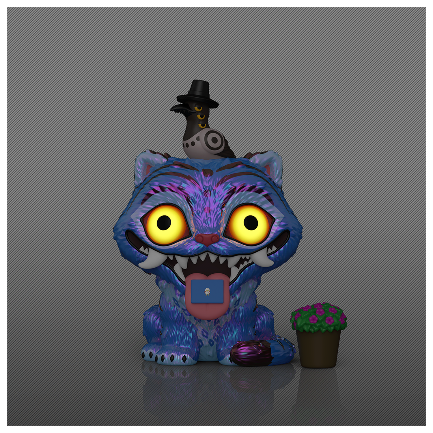 KPop Demon Hunters Funko POP! Animation vinilna figura Tiger s ptico 9 cm fotografija izdelka