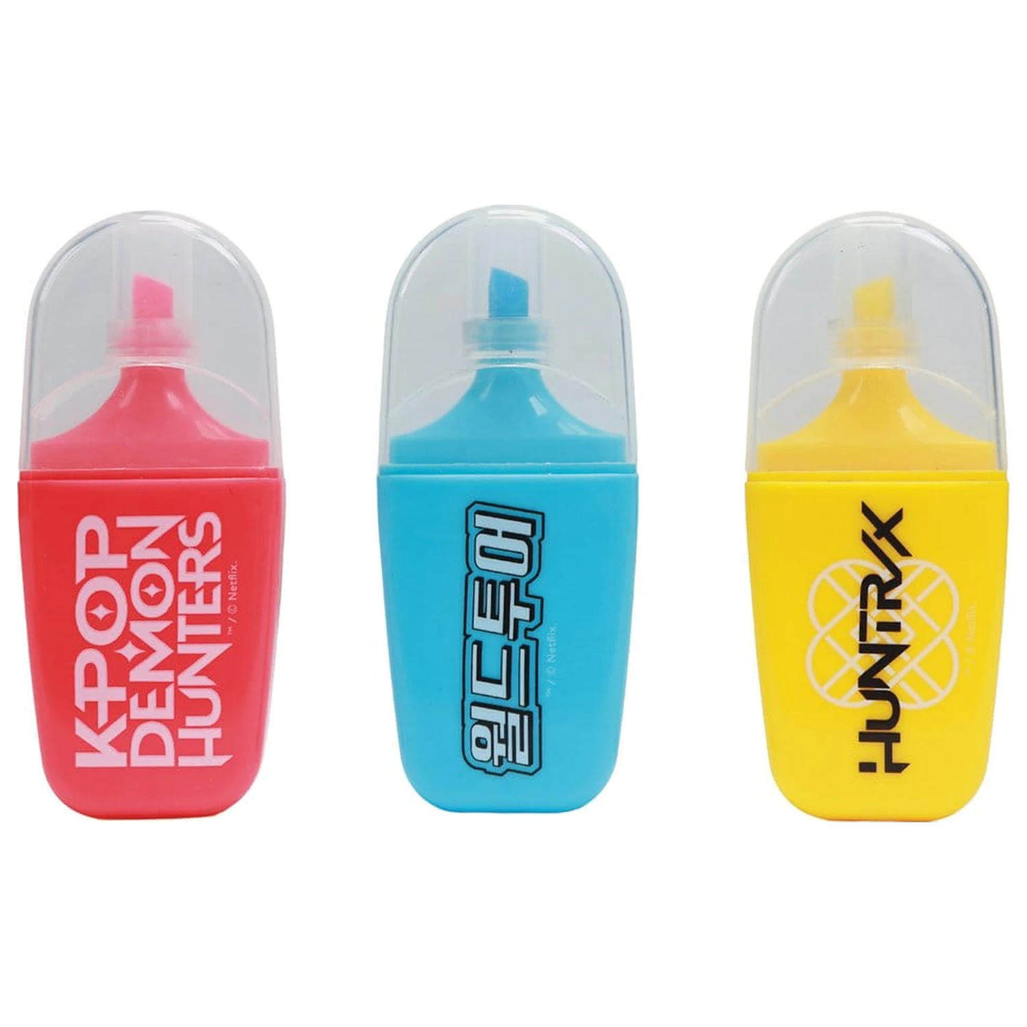 KPop Demon Hunters pisarniški komplet, paket 10 kosov Huntr/x fotografija izdelka