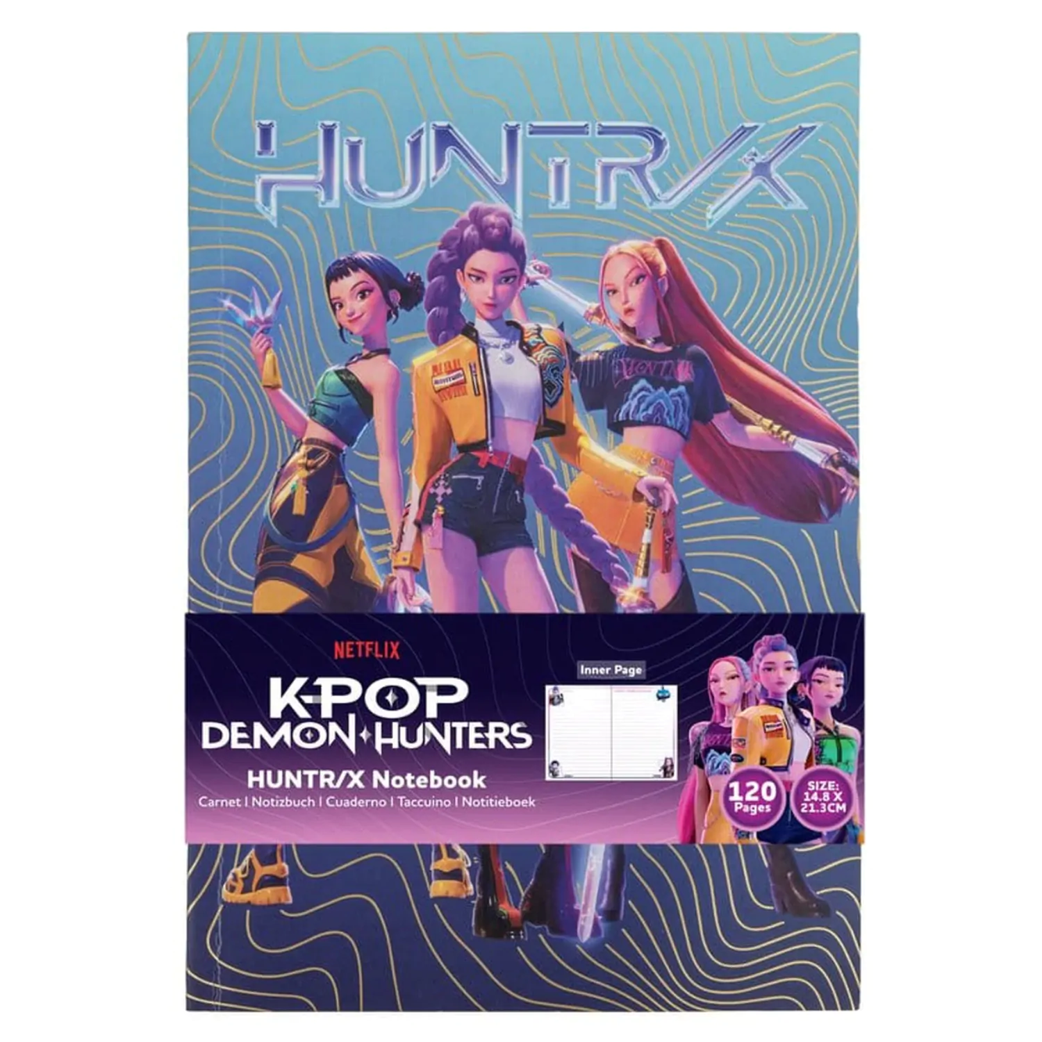 KPop Demon Hunters zvezek HUNTR/X fotografija izdelka