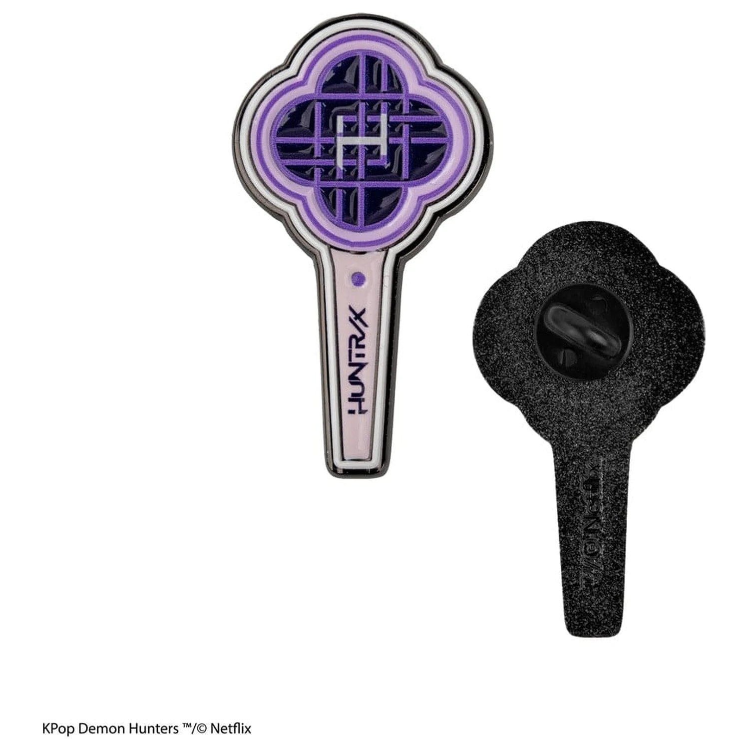 KPop Demon Hunters Pin HUNTR/X svetlobna palica fotografija izdelka