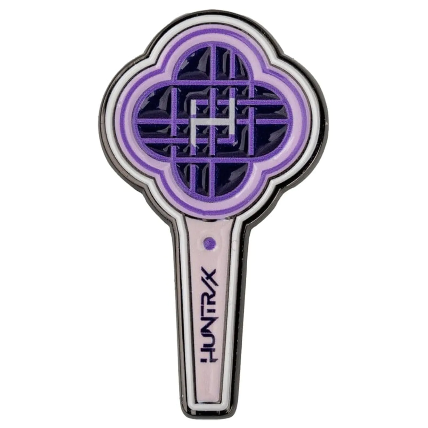 KPop Demon Hunters Pin HUNTR/X svetlobna palica fotografija izdelka
