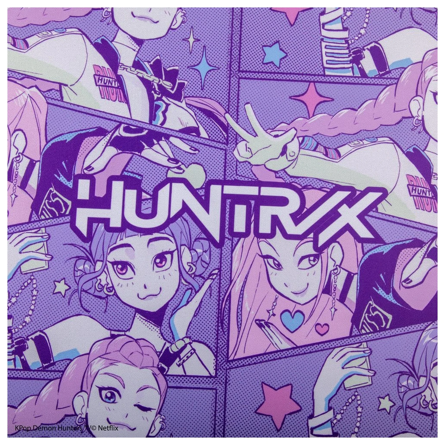 KPop Demon Hunters Podloga za mizo HUNTR/X XL fotografija izdelka