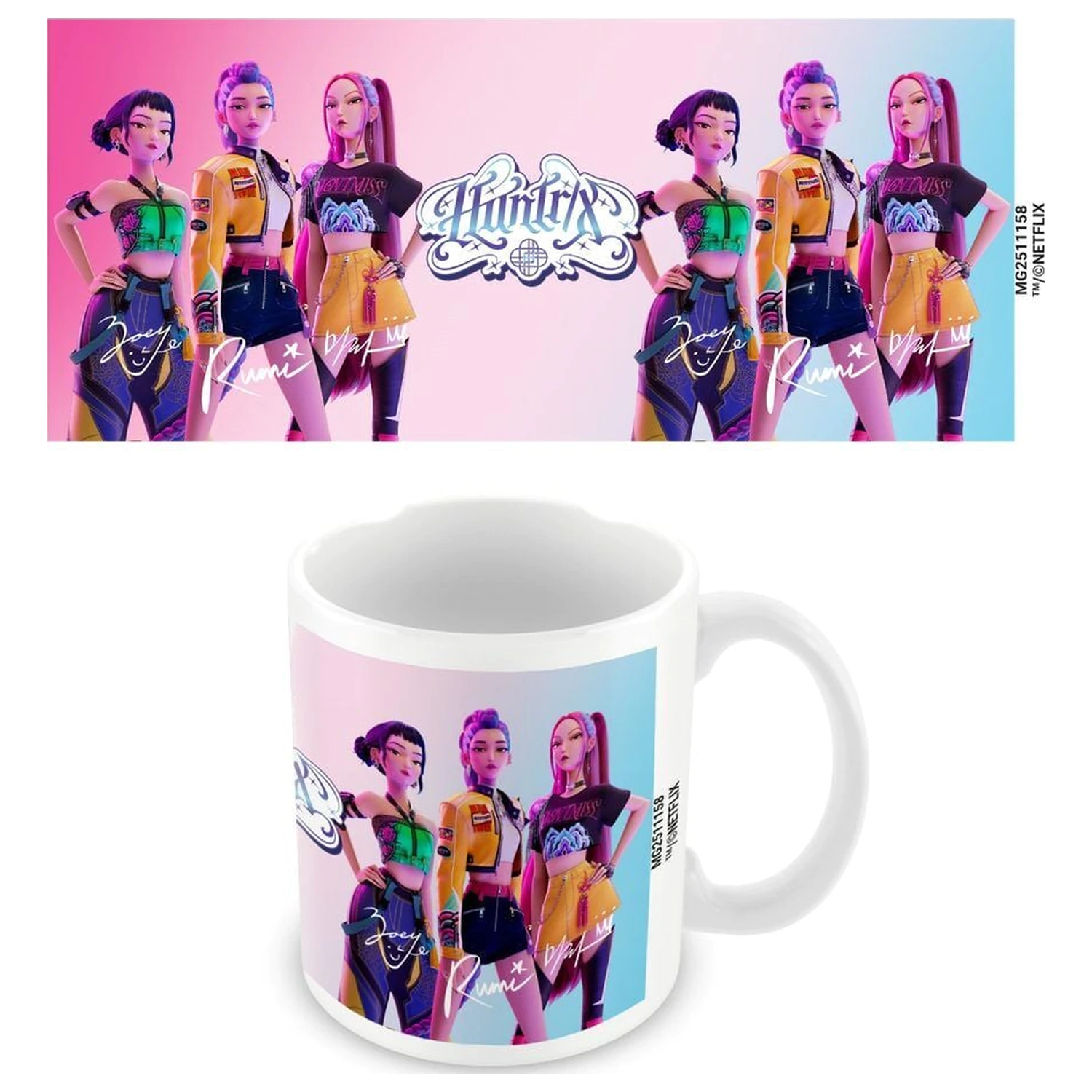 Kpop Demon Hunters Huntrix skodelica 325ml fotografija izdelka