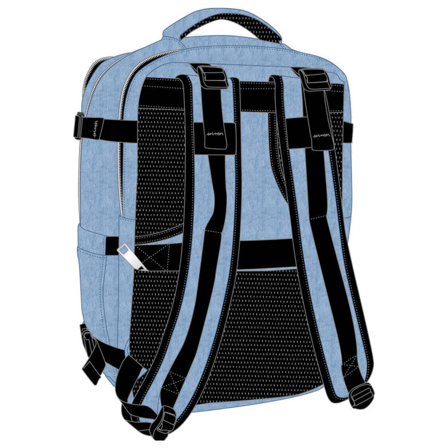 Kpop Demon Hunters Huntrix Cabin potovalni nahrbtnik 44 cm fotografija izdelka