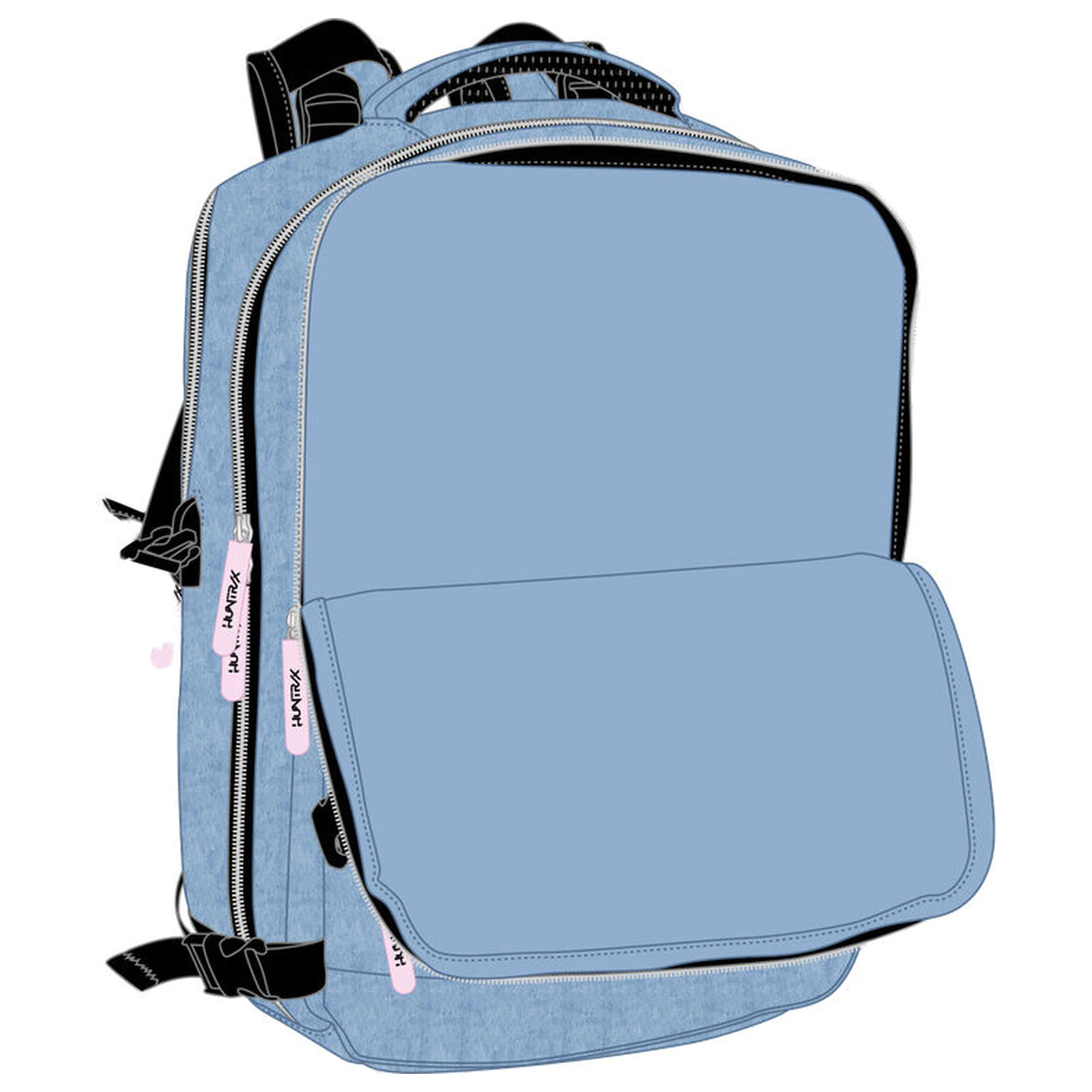 Kpop Demon Hunters Huntrix Cabin potovalni nahrbtnik 44 cm fotografija izdelka