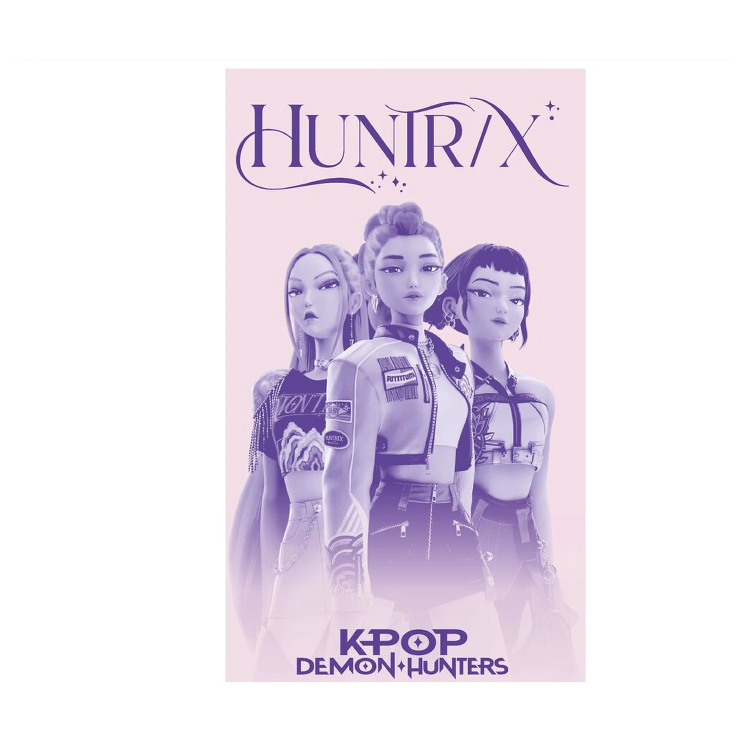 KPop Demon Hunters Huntrix brisača iz mikrovlaken fotografija izdelka