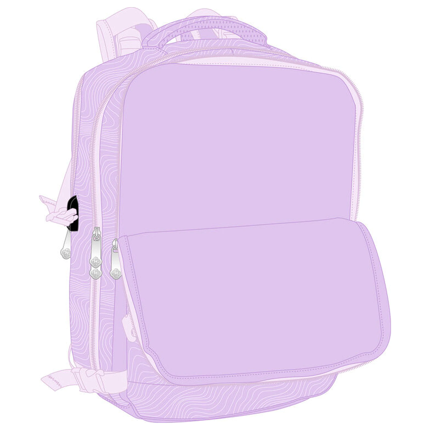 Demon Hunters Kpop Iconic Cabin potovalni nahrbtnik 44 cm fotografija izdelka