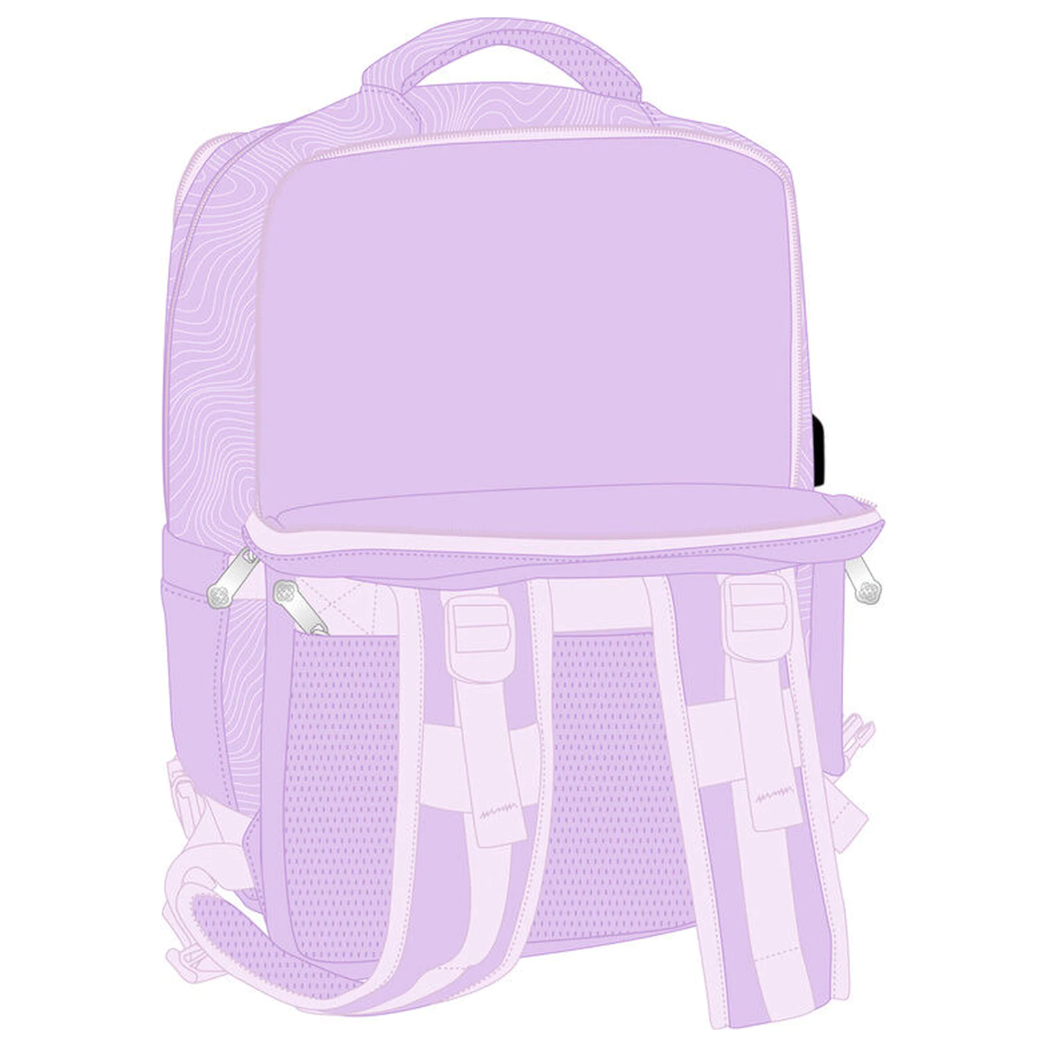 Demon Hunters Kpop Iconic Cabin potovalni nahrbtnik 44 cm fotografija izdelka