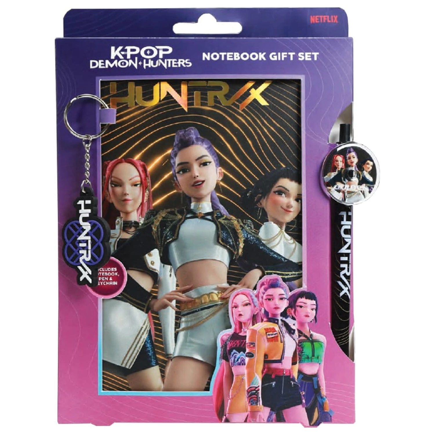 KPop Demon Hunters Set darilnih zvezkov Golden fotografija izdelka