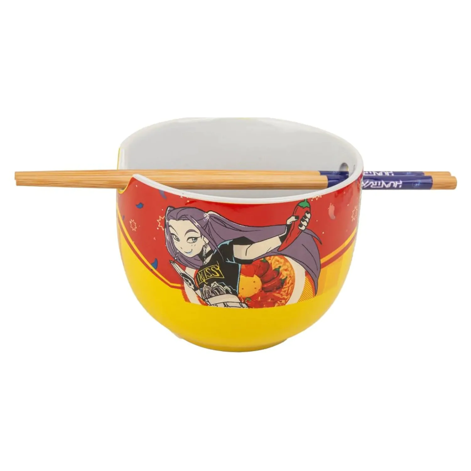 KPop Demon Hunters skleda za ramen s palčkami Mira Spice Queen fotografija izdelka