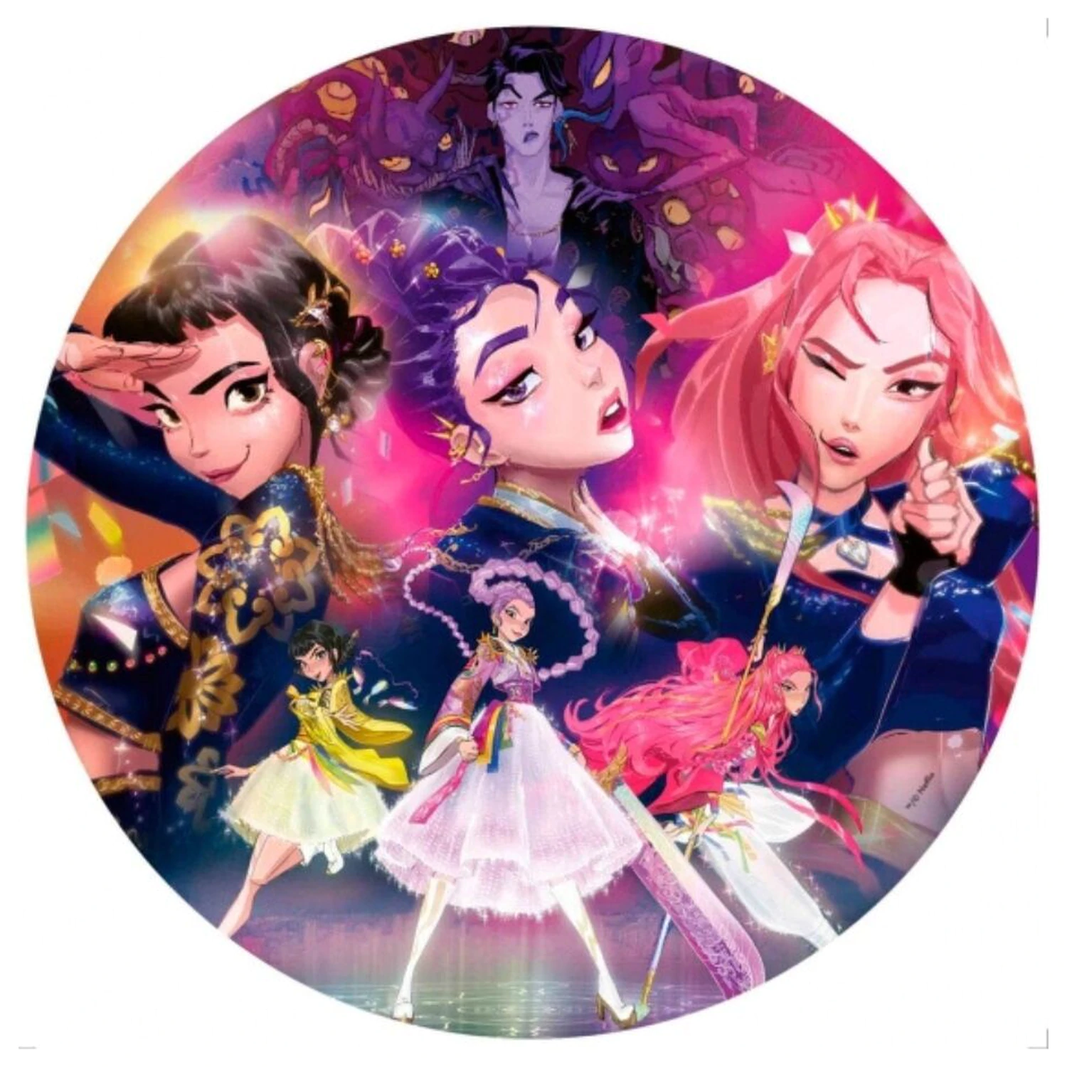 Kpop Demon Hunters sestavljanka 500 kosov fotografija izdelka