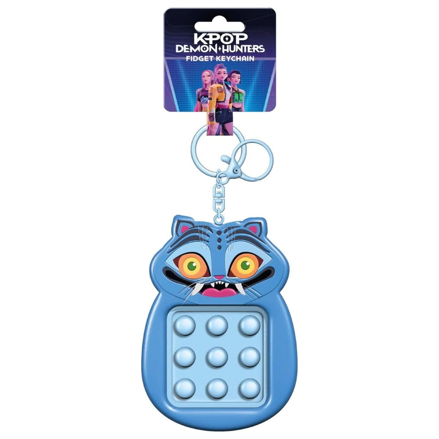 KPop Demon Hunters PVC Fidget obesek za ključe Derpy fotografija izdelka