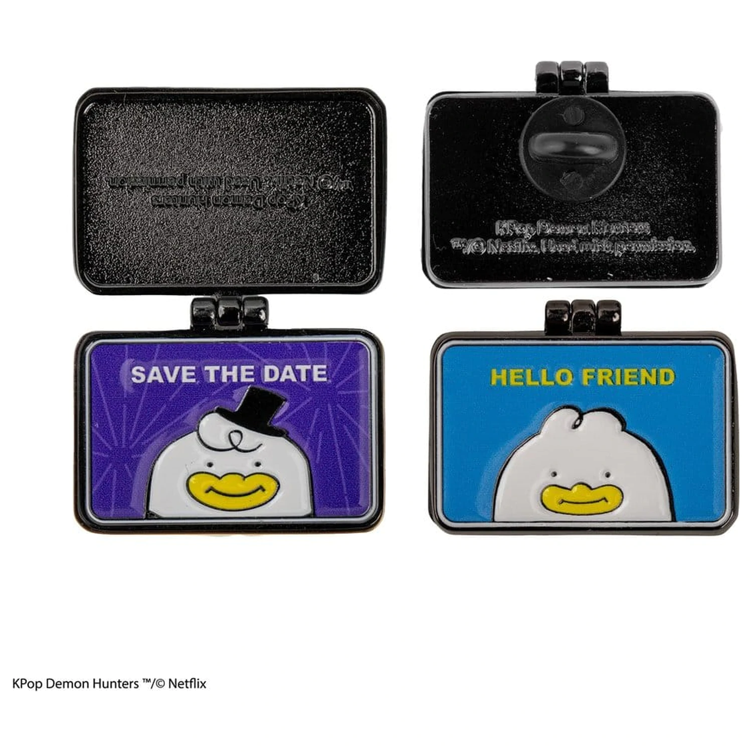KPop Demon Hunters Pin Rujinu Letters fotografija izdelka
