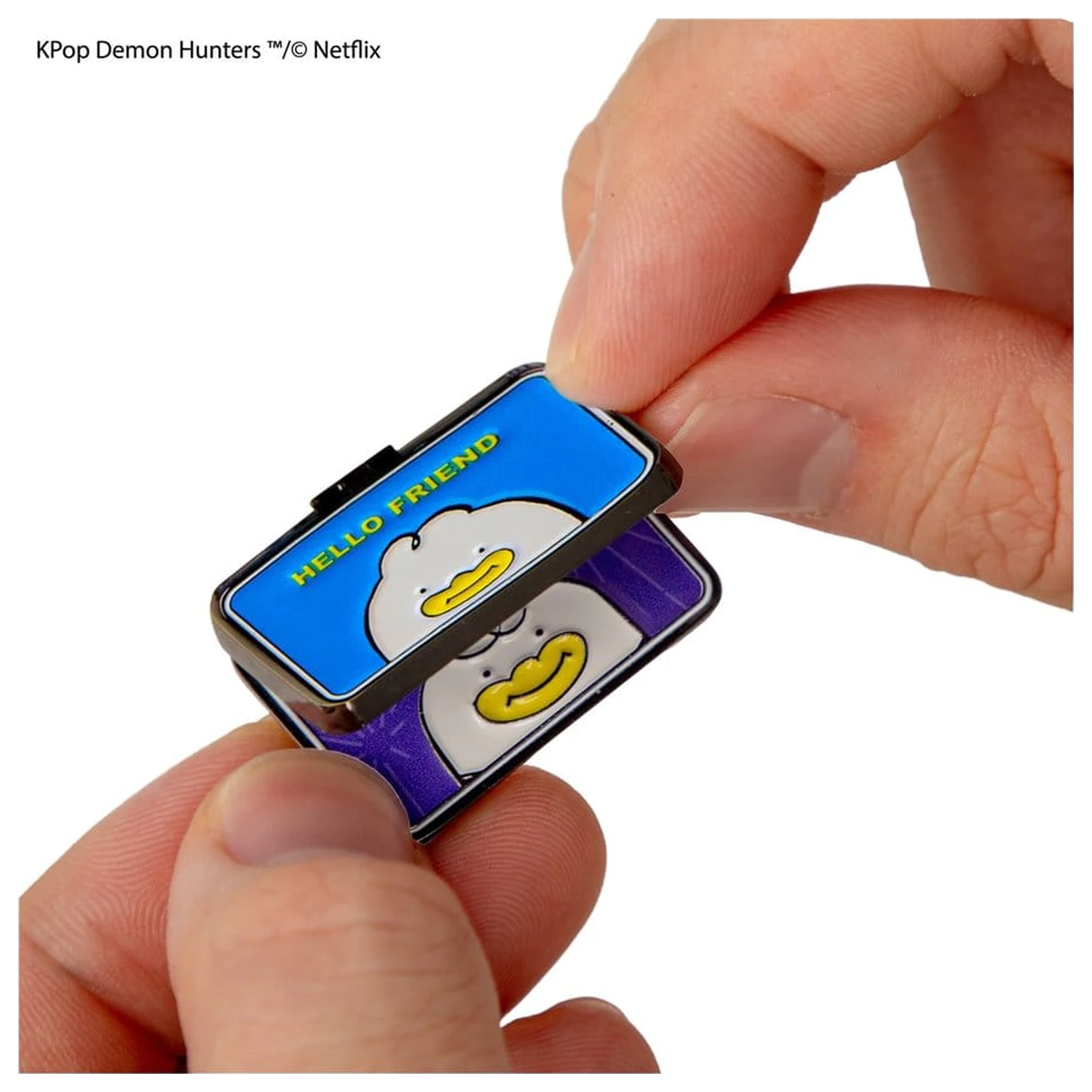 KPop Demon Hunters Pin Rujinu Letters fotografija izdelka
