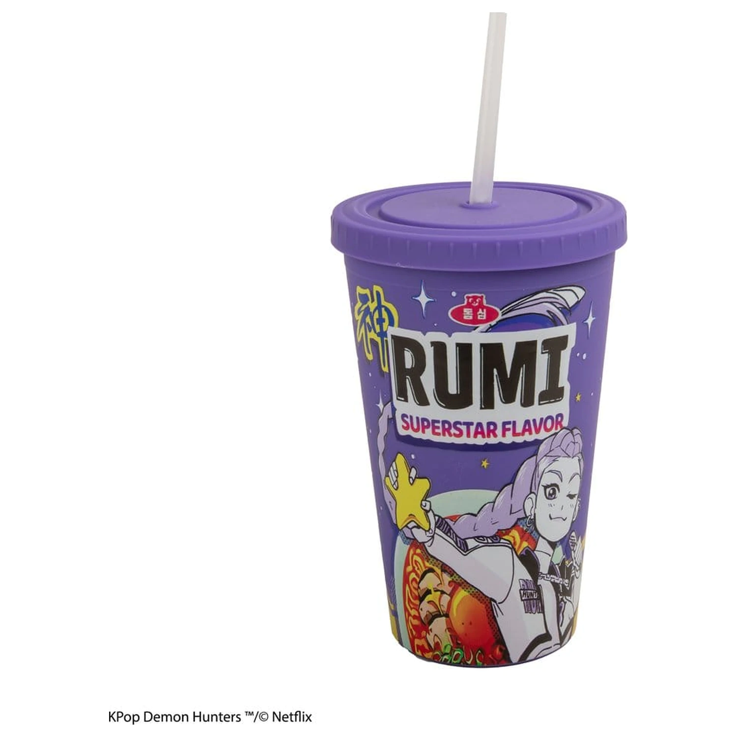 KPop Demon Hunters Tumbler Rumi Superstar okus fotografija izdelka