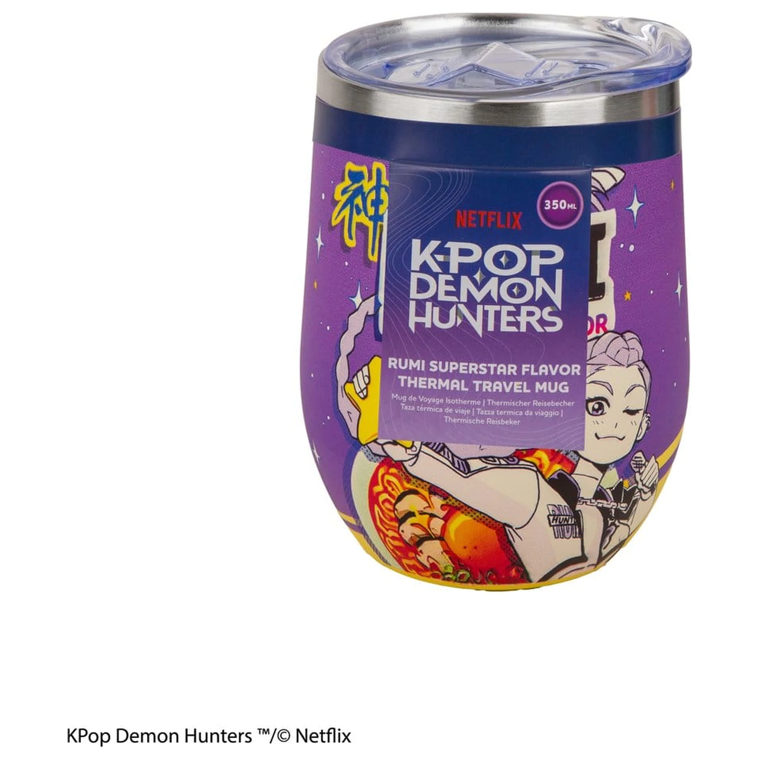 KPop Demon Hunters Potovalna skodelica Rumi Superstar Flavor fotografija izdelka