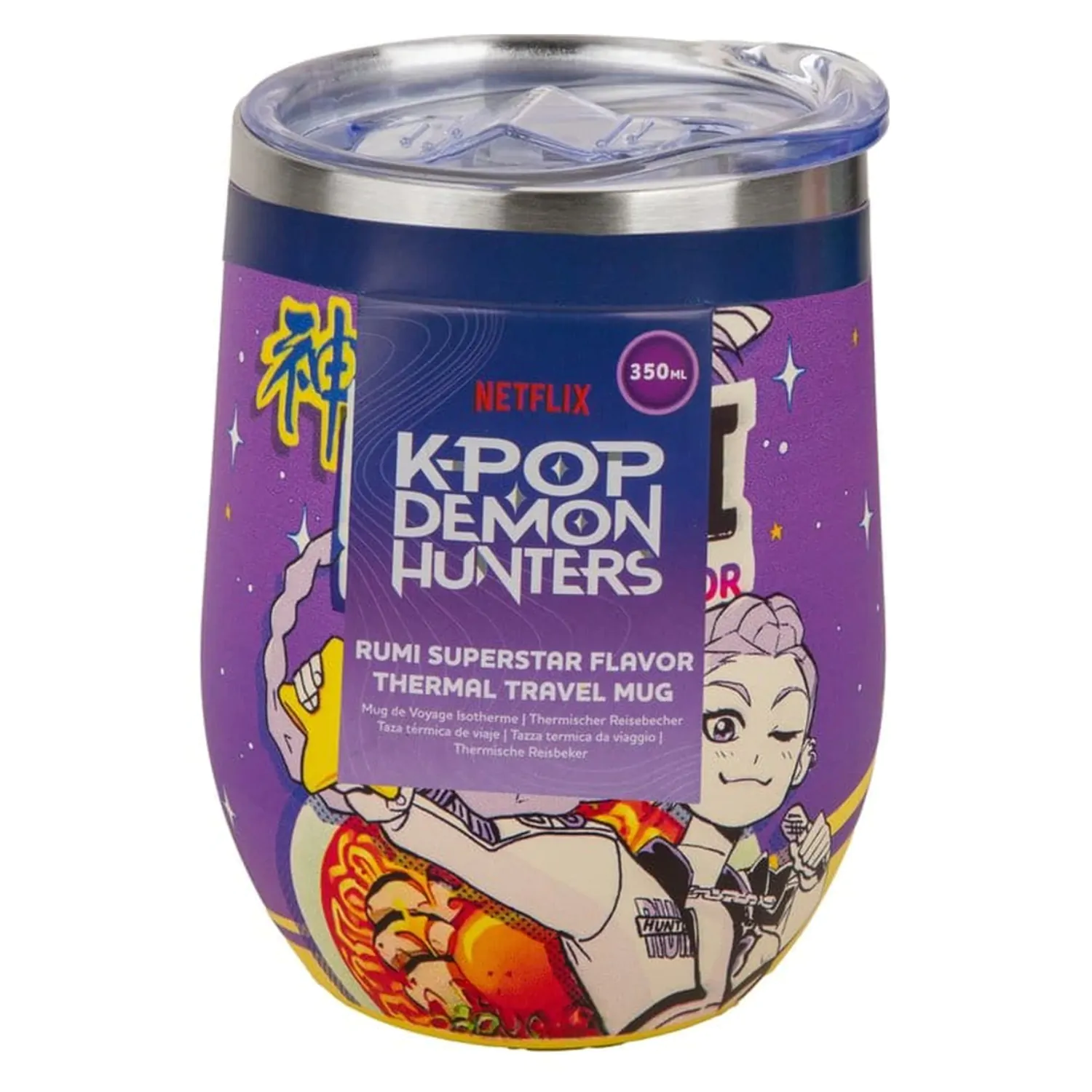 KPop Demon Hunters Potovalna skodelica Rumi Superstar Flavor fotografija izdelka